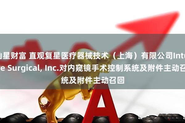 灿星财富 直观复星医疗器械技术（上海）有限公司Intuitive Surgical, Inc.对内窥镜手术控制系统及附件主动召回